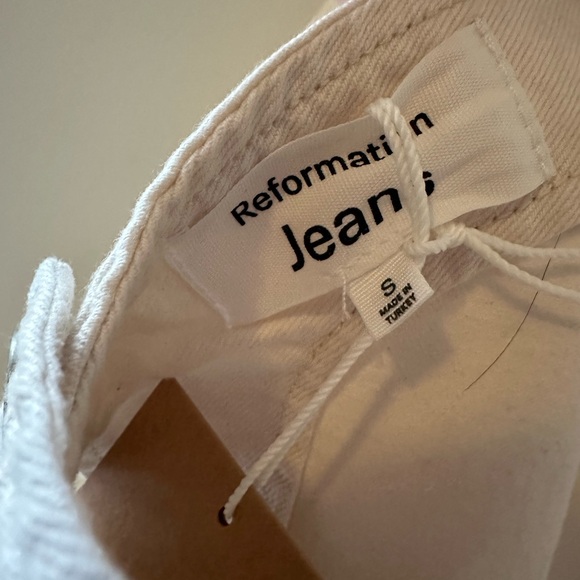 Reformation Brittany Denim Halter Top - Picture 6 of 7